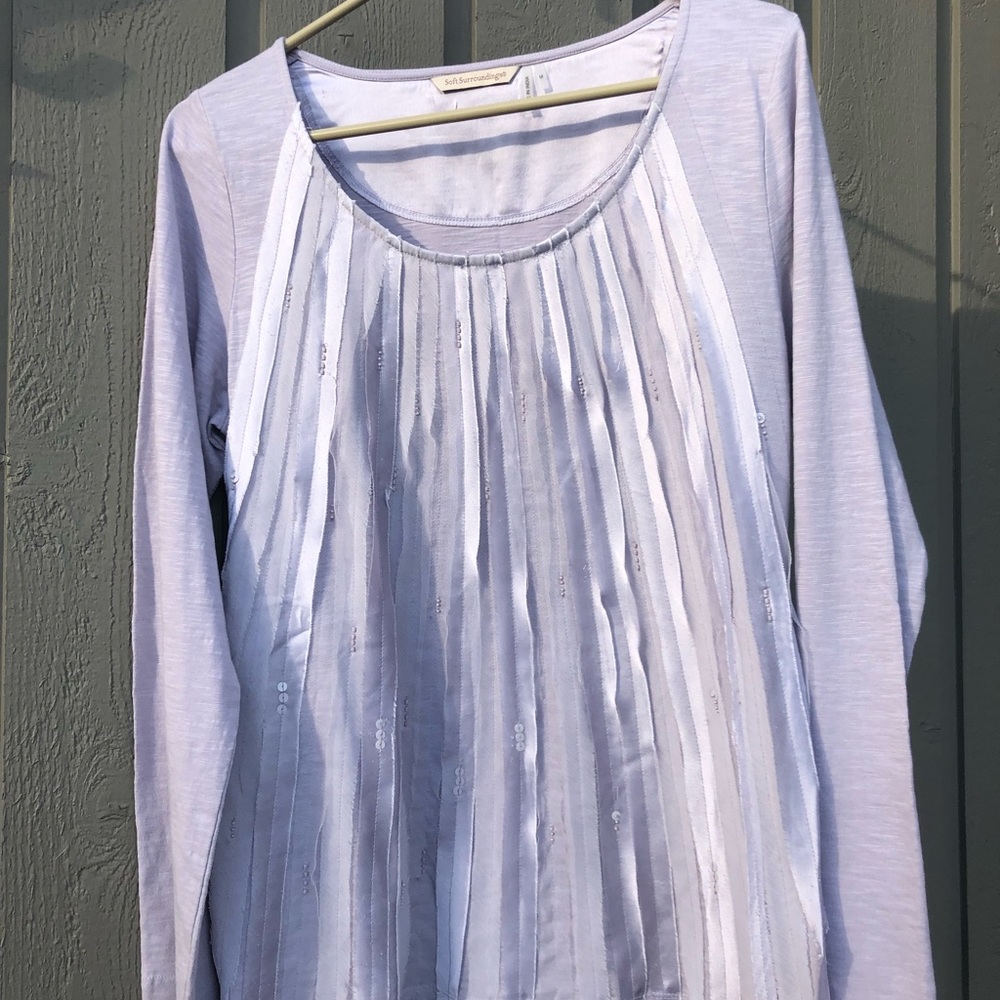 Pull-over stretchy shirt fro Soft Surroundings.